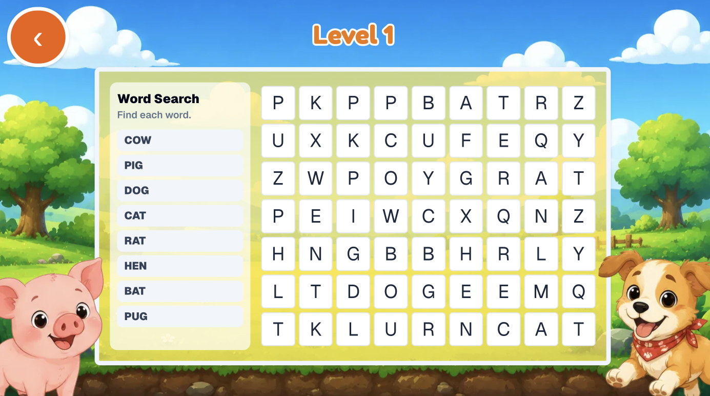 Word Search 2 screenshot 1